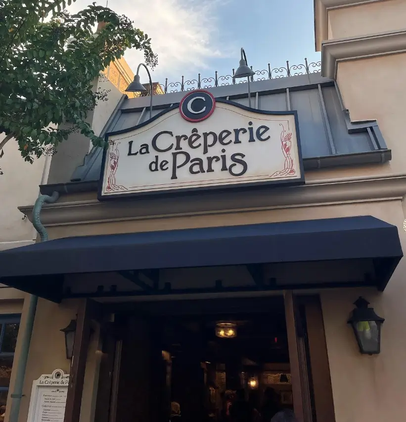 La Crêperie de Paris restaurant - best quick service EPCOT restaurant